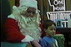 Arnold, Santa at the Jackson Mall, December 1987.